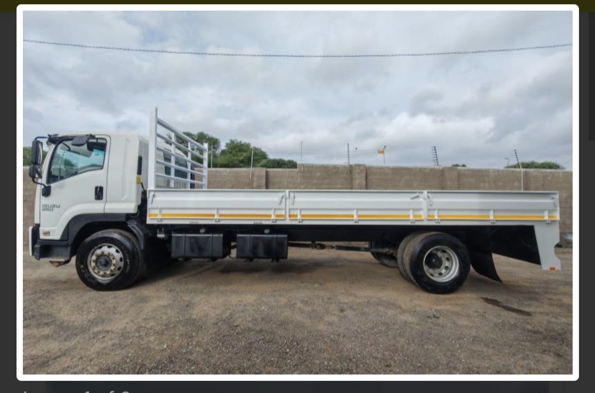 2015 ISUZU FTR 850 MANUAL 8 TON DROPSIDE